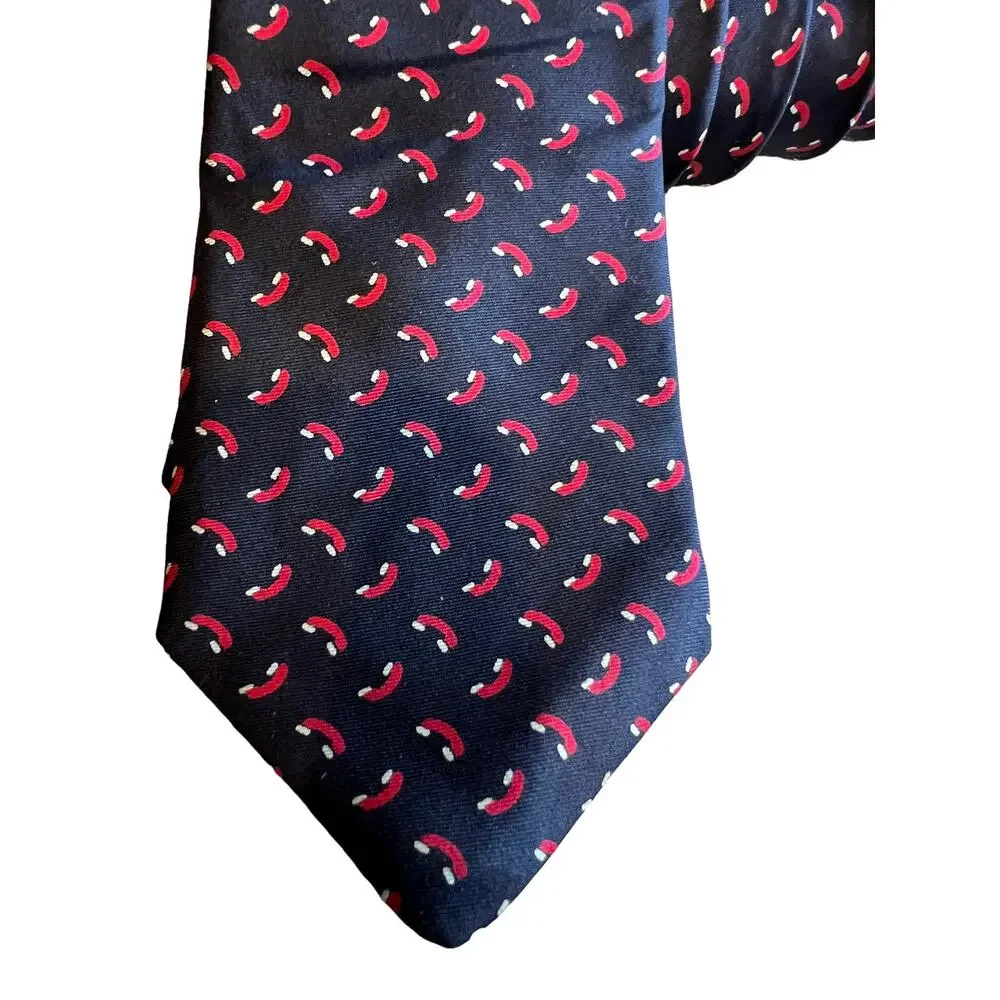 Vintage Horchow Collection Magnet print silk tie